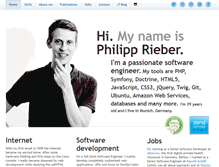 Tablet Screenshot of philipp-rieber.net